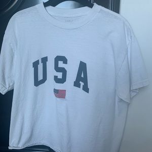 white brandy melville top